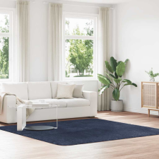 vidaXL tengerész hosszú szálú NAVARRA bozontos szőnyeg 240x240 cm lakástextília