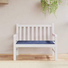 vidaXL Tengerészkék oxford szövet kerti padpárna 120 x 50 x 3 cm lakástextília