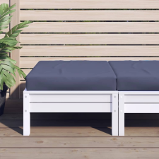vidaXL Tengerészkék oxford szövet raklappárna 60 x 60 x 10 cm lakástextília