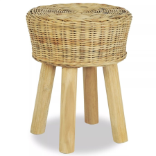 vidaXL természetes rattan bárszék 35 x 45 cm bútor