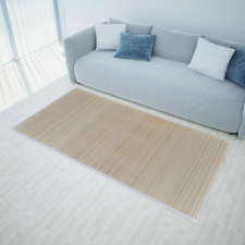 vidaXL természetes színű bambusz szőnyeg 160 x 230 cm lakástextília