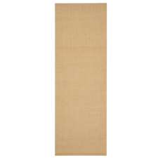 vidaXL természetes szizálszőnyeg 66x200 cm lakástextília