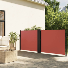 vidaXL Terrakotta behúzható oldalsó napellenző 100 x 1000 cm kerti bútor