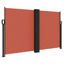 vidaXL terrakotta behúzható oldalsó napellenző 140x1200 cm kerti bútor