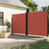 vidaXL Terrakotta behúzható oldalsó napellenző 200 x 1000 cm
