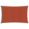 vidaXL terrakotta HDPE napvitorla 160 g/m² 2 x 4,5 m