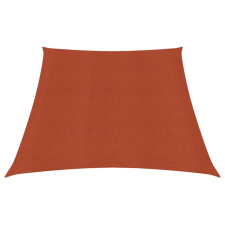 vidaXL Terrakotta HDPE napvitorla 160 g/m² 3/4 x 2 m kerti bútor