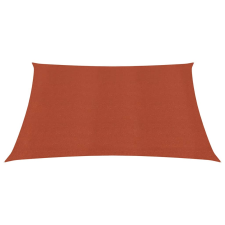 vidaXL terrakotta HDPE napvitorla 160 g/m² 4,5x4,5 m kerti bútor