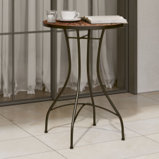 vidaXL terrakotta kerámia mozaikos bisztróasztal Ø50 x 70 cm kerti bútor
