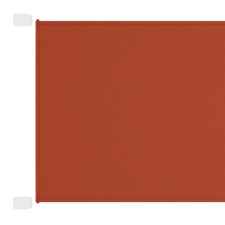 vidaXL Terrakotta oxford-szövet függőleges napellenző 140x420 cm kerti bútor