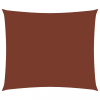 vidaXL Terrakotta téglalap alakú oxford-szövet napvitorla 3 x 4 m