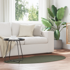 vidaXL Területszőnyeg Erdőzöld 80x150 cm Poliészter Csúszásmentes lakástextília