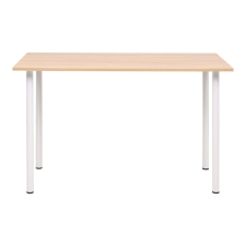 vidaXL tölgyfa/fehér színű étkezőasztal 120 x 60 x 73 cm (245728) bútor