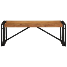 vidaXL tömör akácfa dohányzóasztal 100x50x35 cm (4016675) bútor
