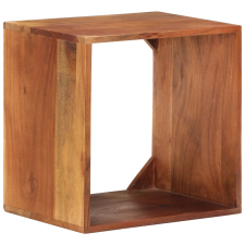 vidaXL tömör akácfa fali polc 40 x 30 x 40 cm bútor