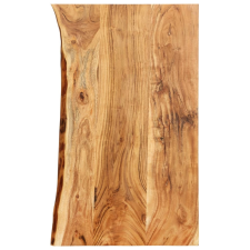 vidaXL tömör akácfa fürdőszoba piperepolc 100 x 55 x 3,8 cm fürdőszoba bútor
