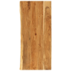 vidaXL tömör akácfa fürdőszoba piperepolc 118 x 55 x 2,5 cm