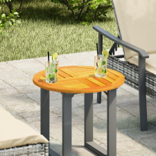 vidaXL tömör akácfa kerek asztallap Ø50 x 2 cm (4004247) bútor