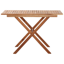 vidaXL tömör akácfa kerti asztal 110 x 67 x 74 cm (46458) kerti bútor