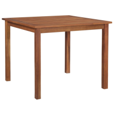 vidaXL tömör akácfa kerti asztal 85 x 85 x 74 cm kerti bútor