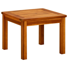 vidaXL tömör akácfa kerti dohányzóasztal 45 x 45 x 36 cm kerti bútor
