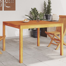 vidaXL tömör akácfa kerti étkezőasztal 110 x 110 x 75 cm kerti bútor