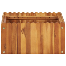 vidaXL tömör akácfa kerti magaságyás 50 x 50 x 25 cm (45921) kerti tárolás