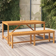 vidaXL tömör akácfa kerti pad 150 cm kerti bútor