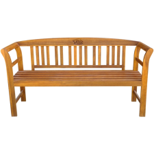 vidaXL tömör akácfa kerti pad 157 cm (44131) kerti bútor