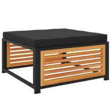 vidaXL tömör akácfa kerti szék párnával 68 x 68 x 30 cm kerti bútor