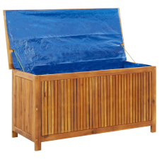 vidaXL tömör akácfa kerti tárolóláda 113 x 50 x 58 cm (316678) kerti tárolás