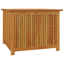 vidaXL tömör akácfa kerti tárolóláda 75x75x58 cm (319706) kerti tárolás