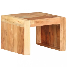 vidaXL Tömör akácfa kisasztal 43 x 40 x 30 cm bútor