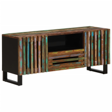 vidaXL tömör akácfa TV-szekrény 100 x 34 x 46 cm bútor