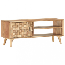 vidaXL tömör akácfa TV-szekrény 100 x 35 x 40 cm bútor
