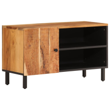vidaXL tömör akácfa TV-szekrény 80x33x46 cm (356870) bútor