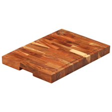 vidaXL Tömör akácfa vágódeszka 42 x 30 x 4 cm konyhai eszköz