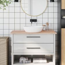 vidaXL tömör bükkfa fürdőszobai pult 100 x 50 x 1,5 cm építőanyag