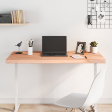 vidaXL tömör bükkfa íróasztallap 110 x 55 x 4 cm bútor
