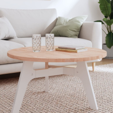 vidaXL tömör bükkfa kerek asztallap Ø80 x 2,5 cm bútor
