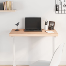 vidaXL tömör bükkfa téglalap alakú asztallap 100x50x4 cm bútor