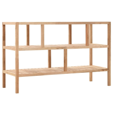 vidaXL tömör diófa fürdőszobai polc 100 x 40 x 65 cm fürdőszoba bútor