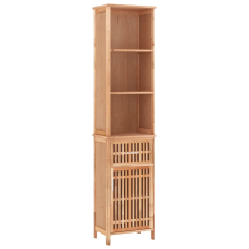 vidaXL tömör diófa fürdőszobaszekrény 42 x 29 x 182 cm (350356) fürdőszoba bútor