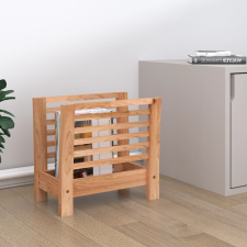 vidaXL tömör diófa újságtartó 40 x 26,5 x 38,5 cm bútor