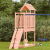 vidaXL tömör douglas fa játszótorony 52,5 x 110,5 x 214 cm (826584)