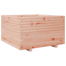 vidaXL tömör duglászfenyő kerti virágláda 80 x 80 x 49,5 cm kerti tárolás