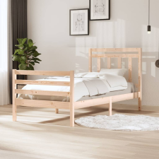 vidaXL tömör fa ágykeret 100 x 200 cm ágy és ágykellék