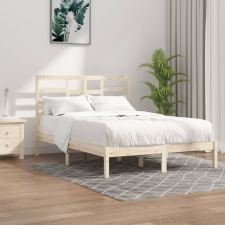 vidaXL tömör fa ágykeret 120 x 200 cm ágy és ágykellék