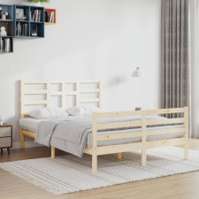vidaXL tömör fa ágykeret 120 x 200 cm ágy és ágykellék