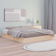 vidaXL tömör fa ágykeret 120x200 cm ágy és ágykellék